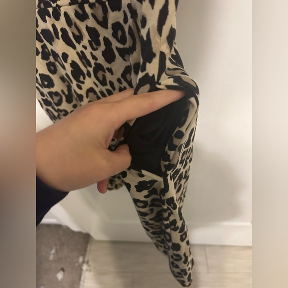 Kate Spade Leopard Print Ponte Waisted Dress - Picture 7 of 12